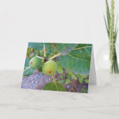 Witte figuren op boomkaart kaart (Voorkant)