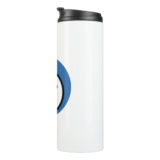 Witte fles (Geroteerd rechts)