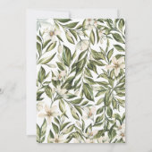 Witte flora en bladblaasbloesem, christendemocten (Achterkant)