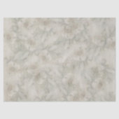 Witte Floral ontkoppeling Tissuepapier (Voorkant)