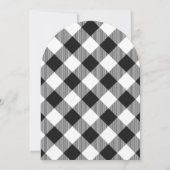 Witte Folk Horse Racing Derby Dagfeest Boog Kaart (Achterkant)