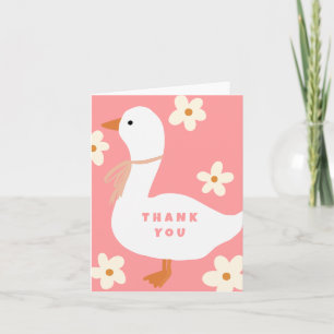 Witte Gans en Madeliefjes Dank Je