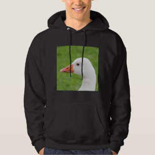 Witte gans hoodie