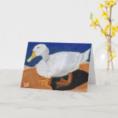 Witte Gans Kaart (Gele Bloem)