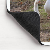 Witte ganzen muismat (Hoek)