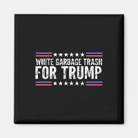 Witte Garage Afval Stem Trump Voor President