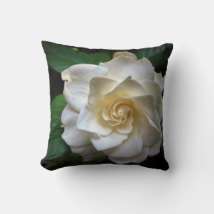 Witte Gardenia Bloem Kussens