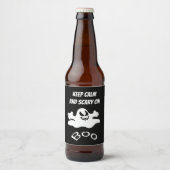 Witte geest bier etiket (Voorkant)