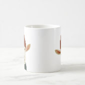 Witte geit met beanie Pet Mok (Center)