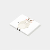 Witte geit post-it® notes (Schuin)