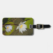 Witte gelilies bagagelabel (Voorkant horizontaal)