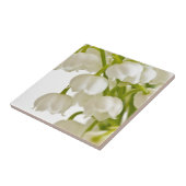 Witte gelilies tegeltje (Zijkant)