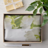 Witte gelilies tissuepapier (Geschenk)