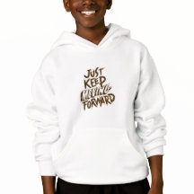 Witte Gepersonaliseerd hoodie met zakken