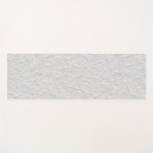 Witte getextureerde steen, zwart-wit Abstracte kun Yogamat (Voorkant (horizontaal))