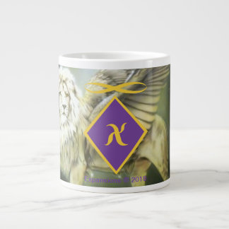 Witte Gevleugelde Leeuw Jumbo 20 oz mok