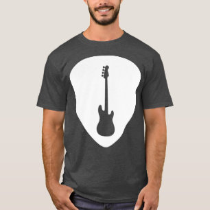 Witte gitarist t-shirt
