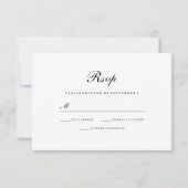 Witte glinsterjurk verjaardag / bruidsdouche RSVP (Achterkant)