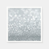 Witte Glitter Fonkelende Glans Sweet 16 Feestje