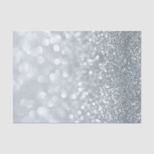 Witte Glitter Fonkelende Glans Sweet 16 Feestje Tissuepapier