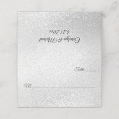 Witte Glitters (Buitenkant ongevouwen)