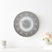 Witte gloed grote klok (Huis)