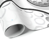 Witte Golf Feest Cadeaupapier (Rol Hoek)