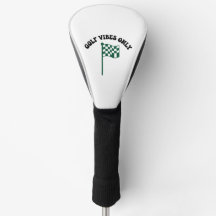 Witte Golf Headcover | Stijlvolle Driverhoes Golf 