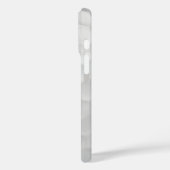 Witte Golfbal met Putjes Textuur Aangepaste Naam N Case-Mate iPhone Case (Achterkant / Links)