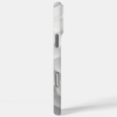 Witte Golfbal met Putjes Textuur Aangepaste Naam N Case-Mate iPhone Case (Achterkant / Rechts)