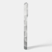 Witte Golfbal met Putjes Textuur Aangepaste Naam N Case-Mate iPhone Case (Achterkant / Rechts)