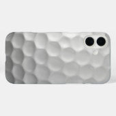 Witte Golfbal met Putjes Textuur Case-Mate iPhone Case (Achterkant (horizontaal))