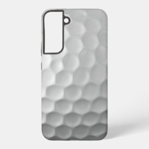 Witte Golfbal met Putjes Textuur Samsung Galaxy Hoesje