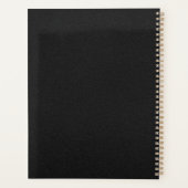 witte goudbruin planner (Achterkant)