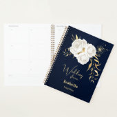 witte goudbruine marinebruinbruin planner (Display)