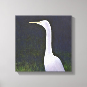 Witte grot canvas afdruk