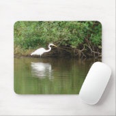 Witte grot muismat (Met muis)