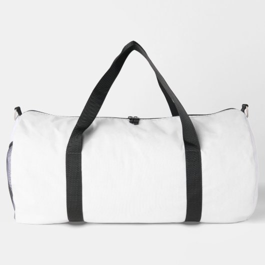 Witte Grote Gym Duffel Bag Trend Abstract Powdery Plunjezak (Achterkant)