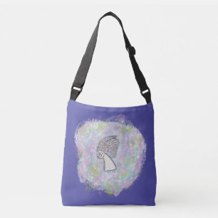 Witte Guardian Engel Purse Art Cross Body Bag Crossbody Tas