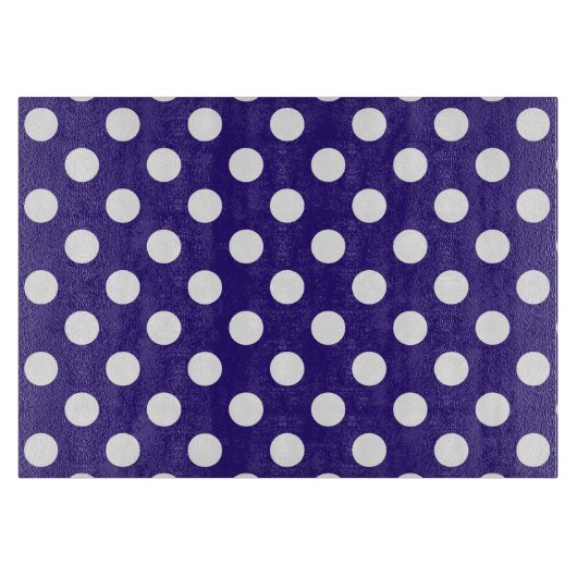 Witte haarvlekken op donkerblauw snijplank (Voorkant)