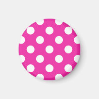Witte haarvlekken op fuchsia