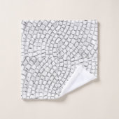 Witte handdoekjes bad handdoek (Wasdoekje)