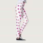 Witte hart Leggings (Rechts)