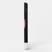 Witte hartpaarden V (roze) Case-Mate iPhone Case (Achterkant/links)
