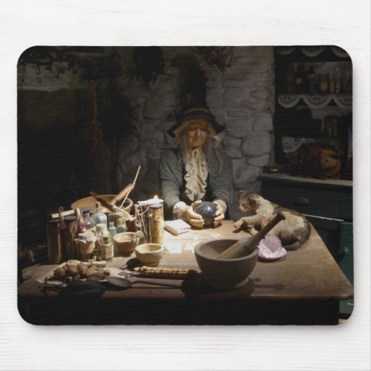Witte Heksen Keukenmuseum, Hekserij & MAGIE Muismat (Voorkant)