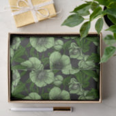 Witte Hellebores met bladeren Tissuepapier (Geschenk)