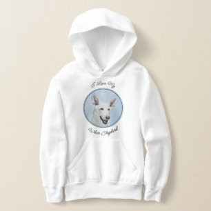 Witte Herdersschilderij - Mooie Originele Honden K