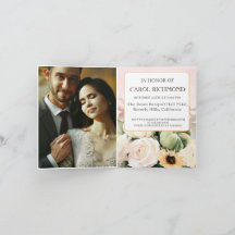 Witte herfst floraal Vrijgezellenfeest Foto