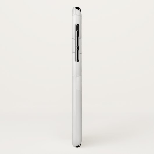 witte hexagon abstract Case-Mate iPhone case (Achterkant/links)