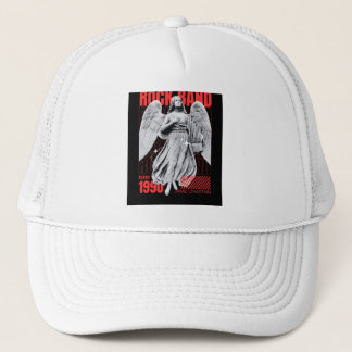 witte hoed trucker pet
